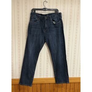 Lucky Brand 211 Original Straight Jeans Men’s Size 34 x 30 Stretch Dark Wash